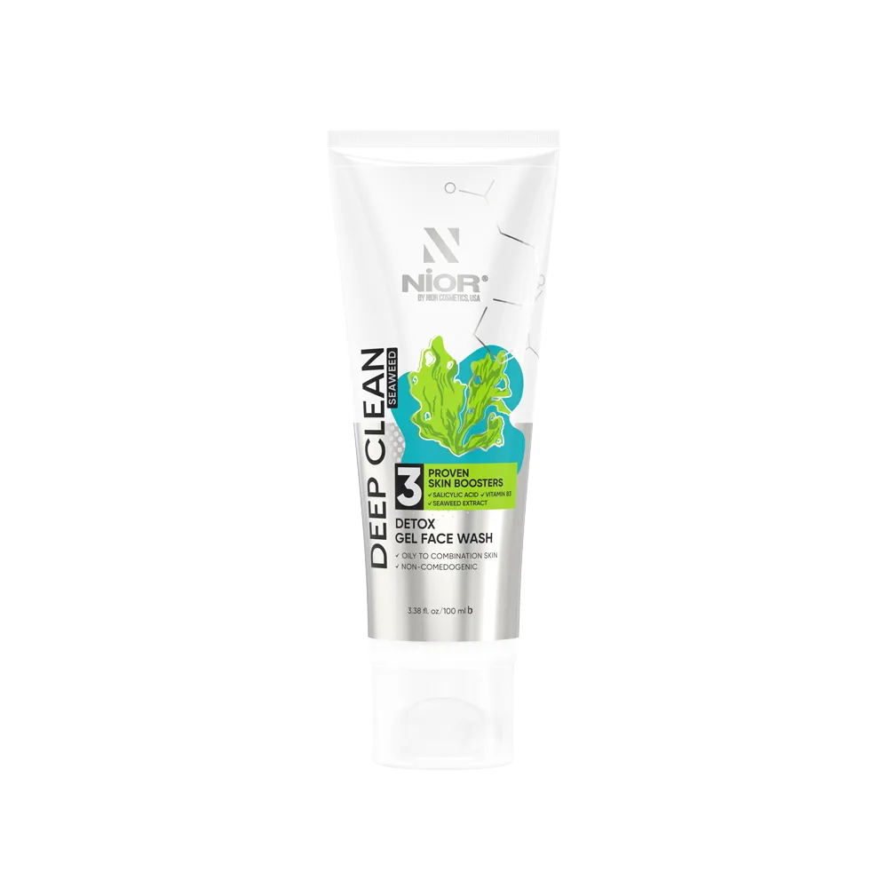 NIOR Deep Clean Seaweed Gel Face Wash 100ml