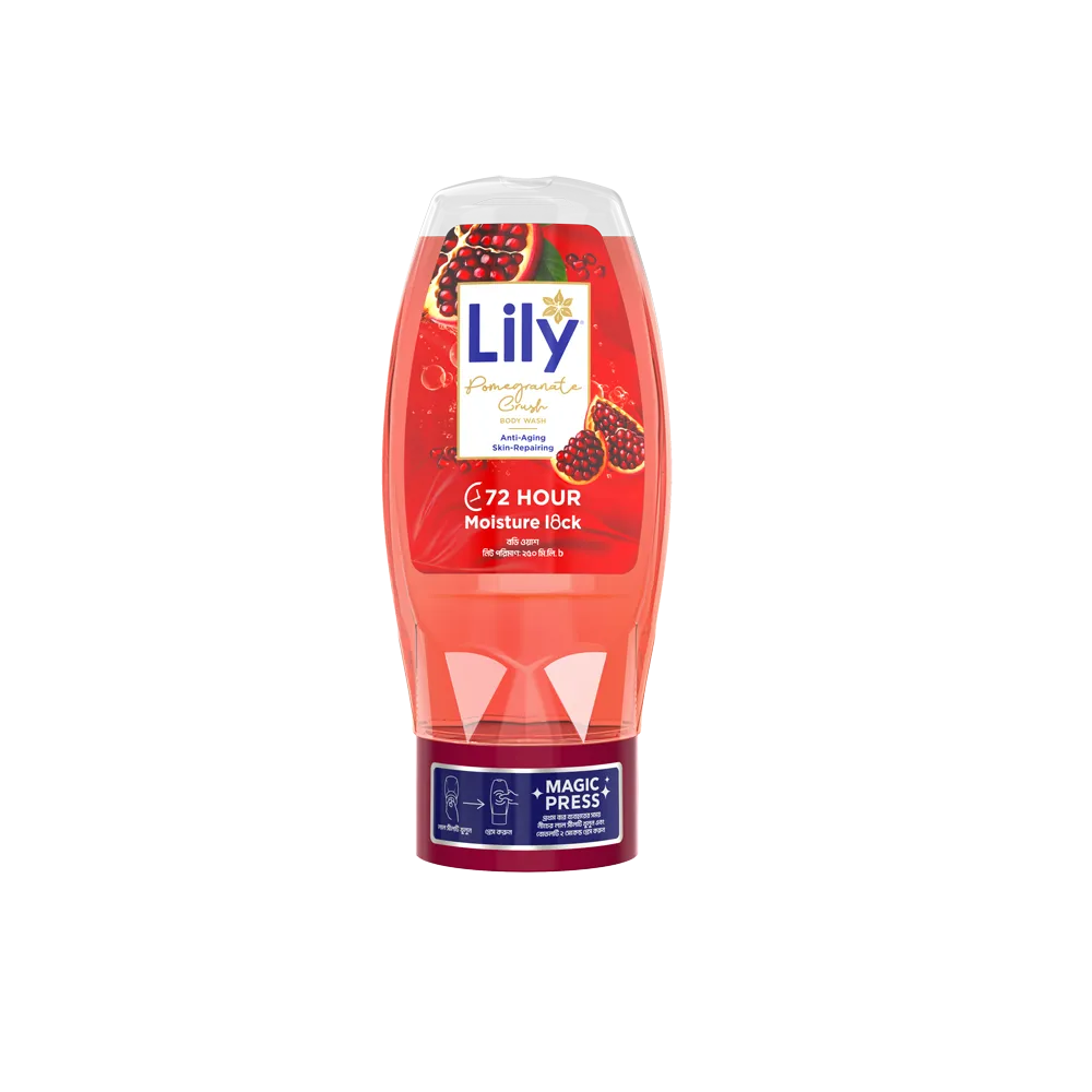 LILY Pomegranate Crush Body Wash 250ml