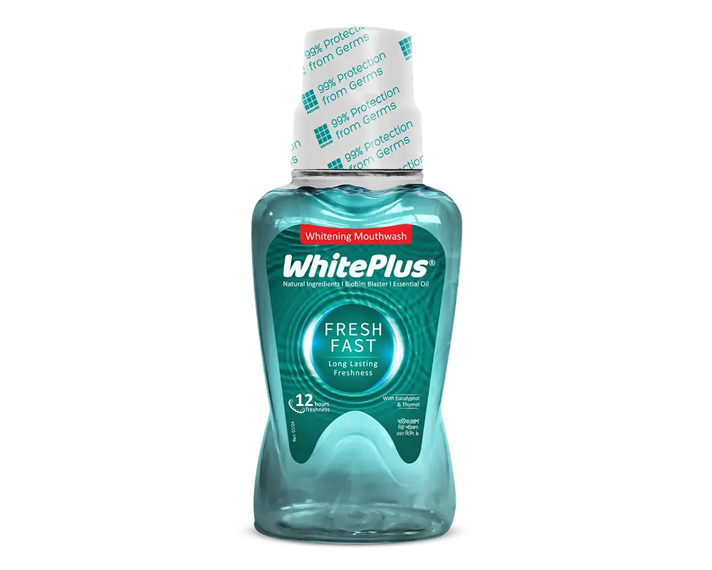 White Plus Fresh Fast Mouth Wash 250ml