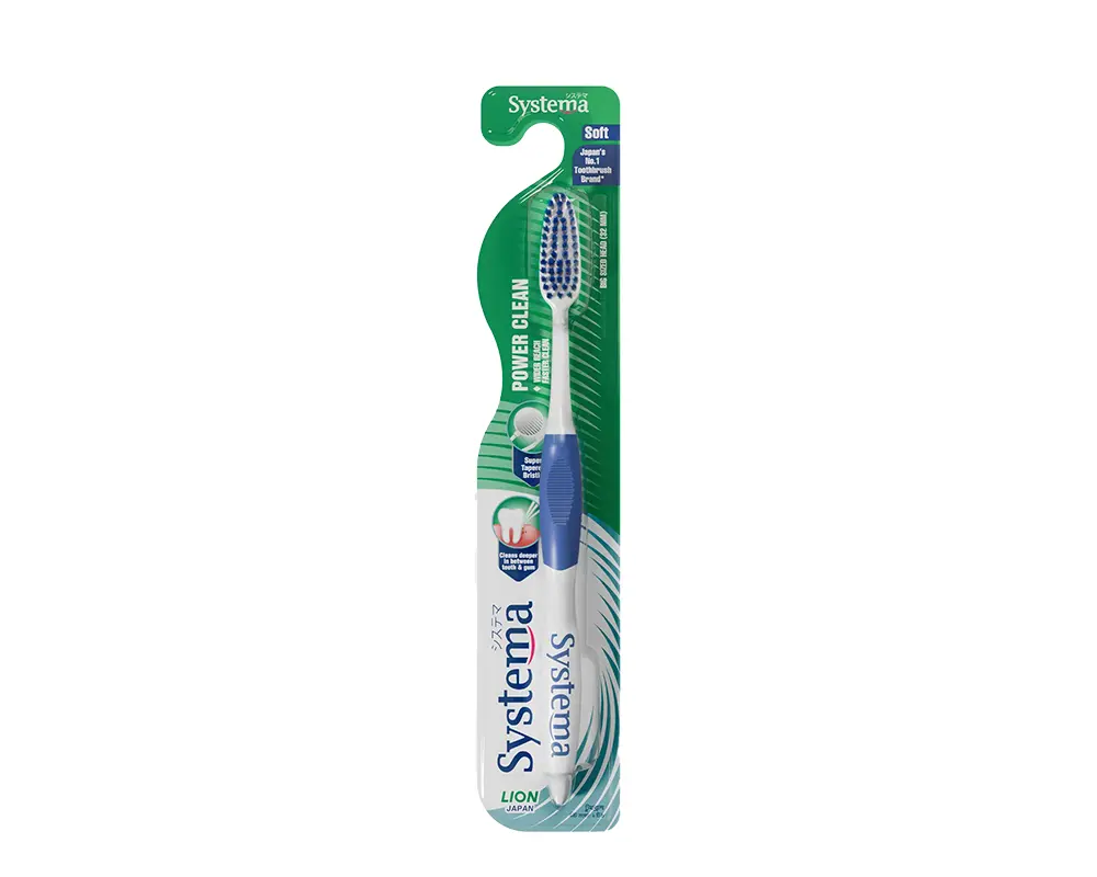 Lion Systema Power Clean Tooth Brush