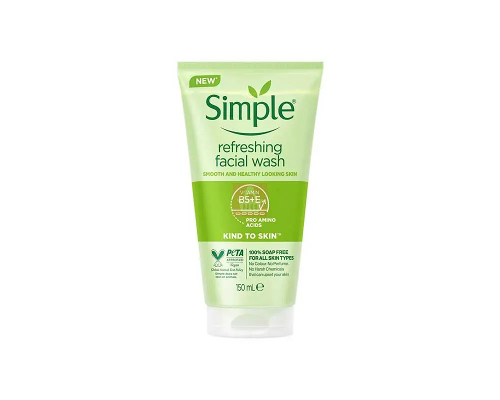Simple Refreshing Facial Wash 150ml IN