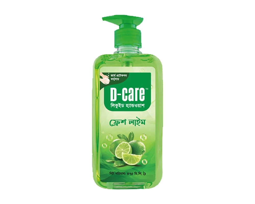 D-Care Fresh Lime Hand Wash 475gm