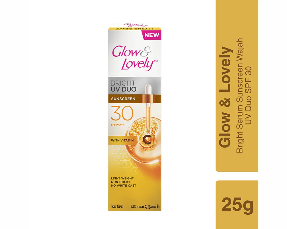 Glow & Lovely Sunscreen Cream 30SPF 25gm