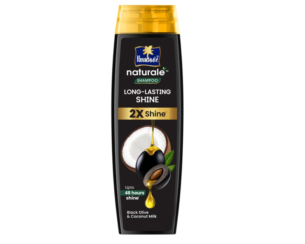 Parachute Naturale Long-Lasting Shine Black Olive & Coconut Milk Shampoo 320ml