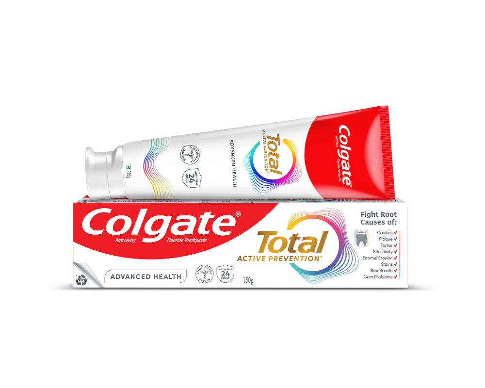 Colgate Total Advanced Health Toothpaste 150gm (Br.Fr.I)