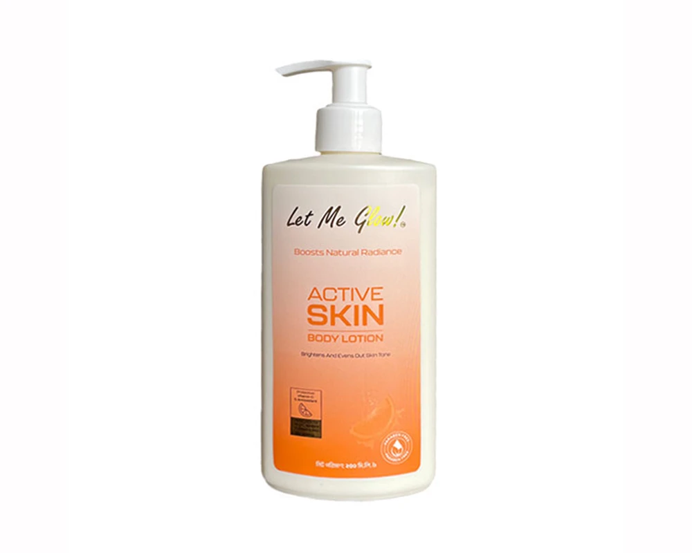 Let Me Glow Active Skin Body Lotion 250ml