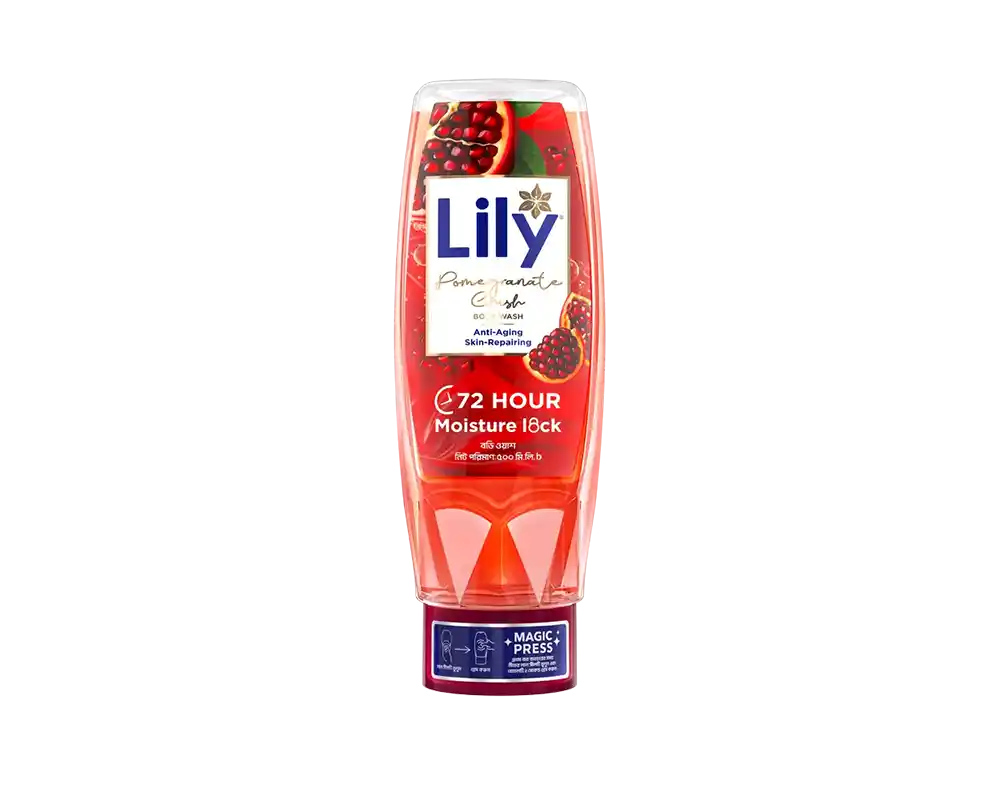 LILY Pomegranate Crush Body Wash 500ml