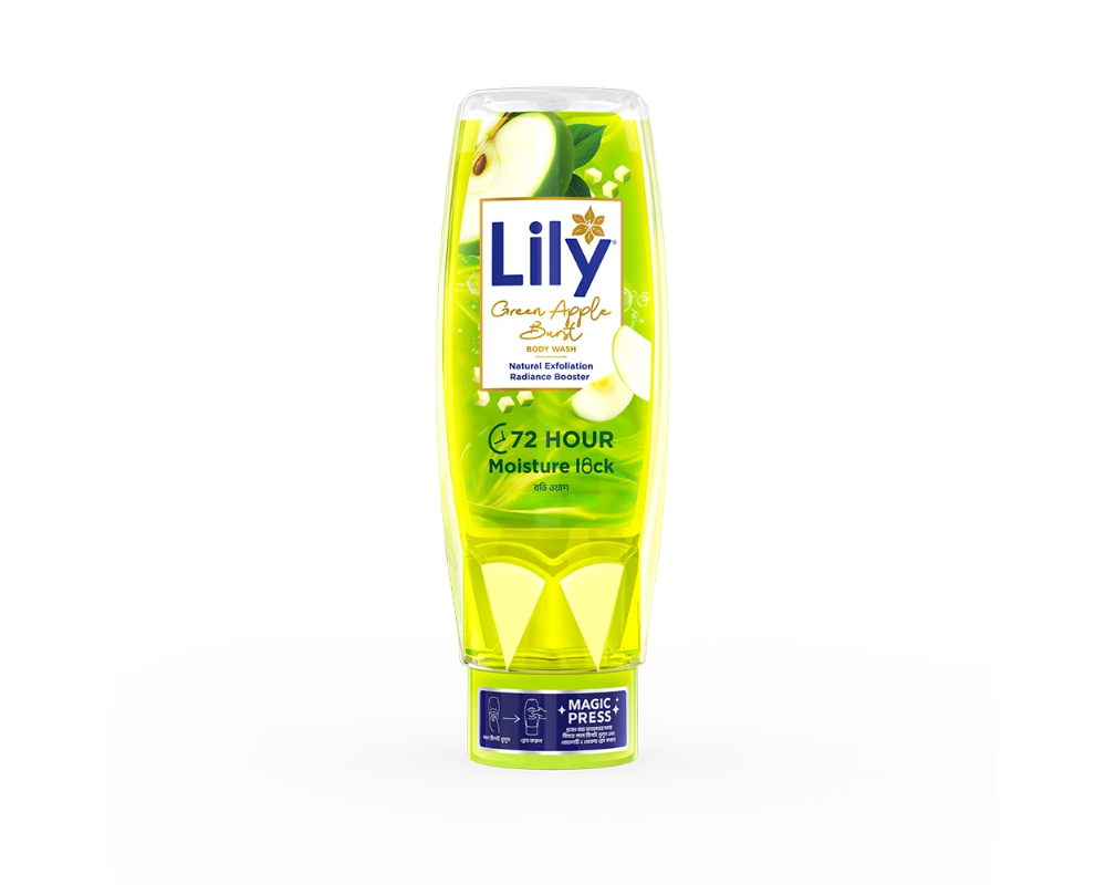 LILY Green Apple Burst Body Wash 500ml