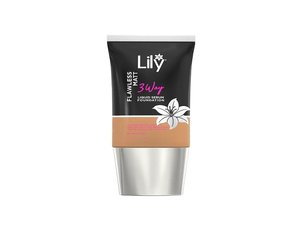 LILY Flawless Matt 3-Way Liquid Foundation 30ml