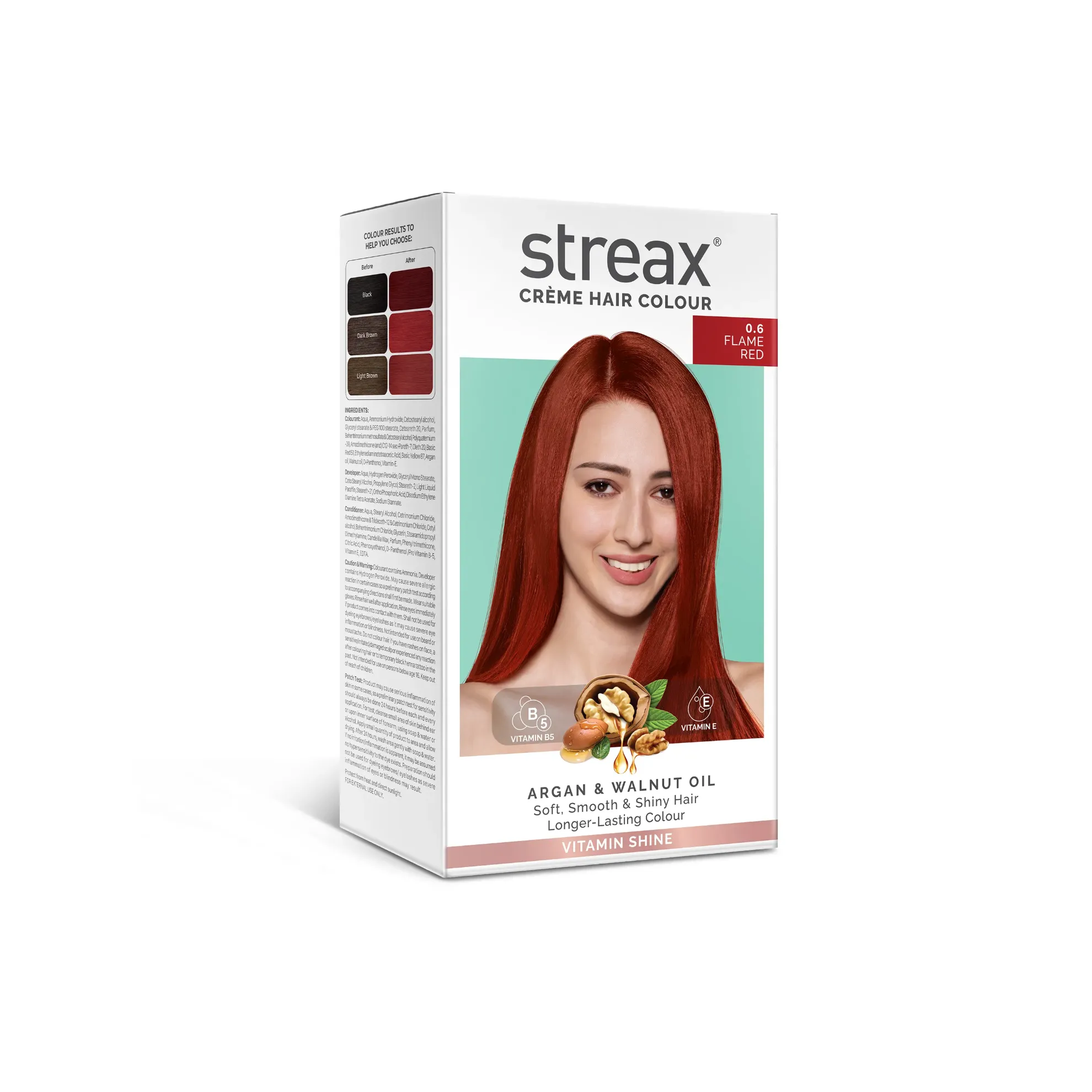 Streax Hair Color Flame Red 60ml (India)