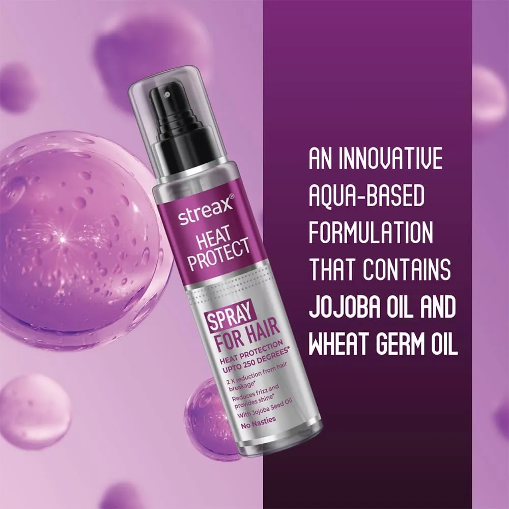 Streax Heat Protect Spray Hair 100ml (India)