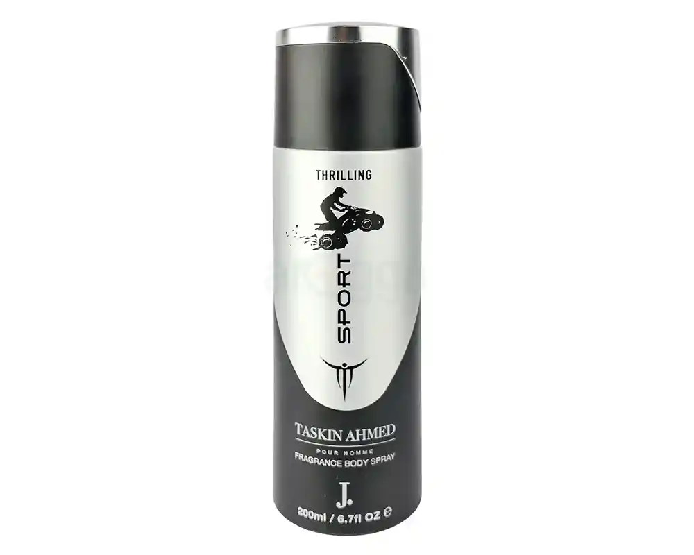 J. TA Gas Body Spray Thrilling 200ml