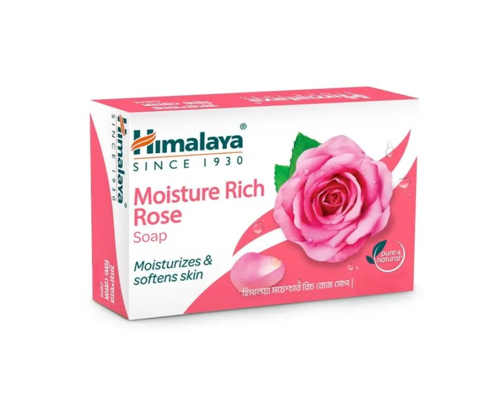 Himalaya Moisture Rich Rose Soap 100gm