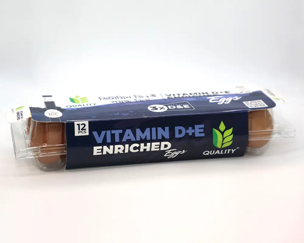 Quality Vitamin D+E Enriched Egg (12 Pcs Pack Box)