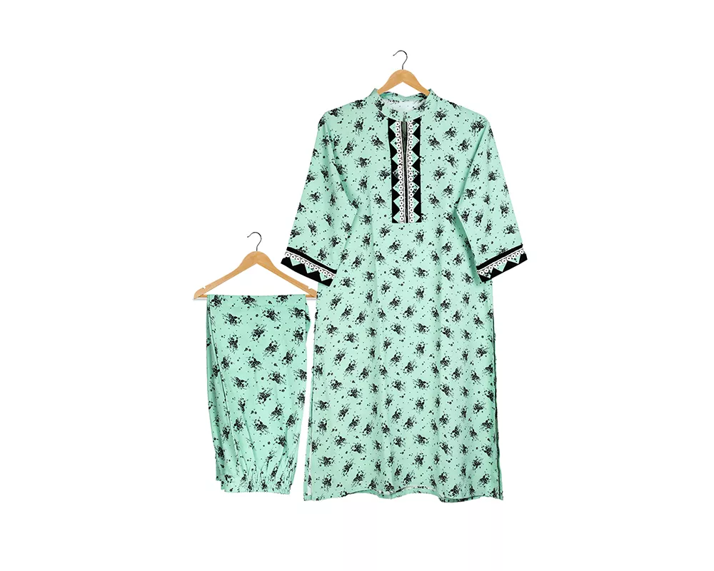 Green Alex Printed 2 Pcs-38