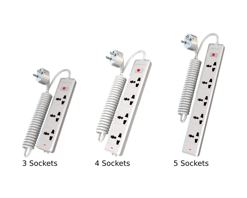 2 Pin 5S Smart Extension Socket