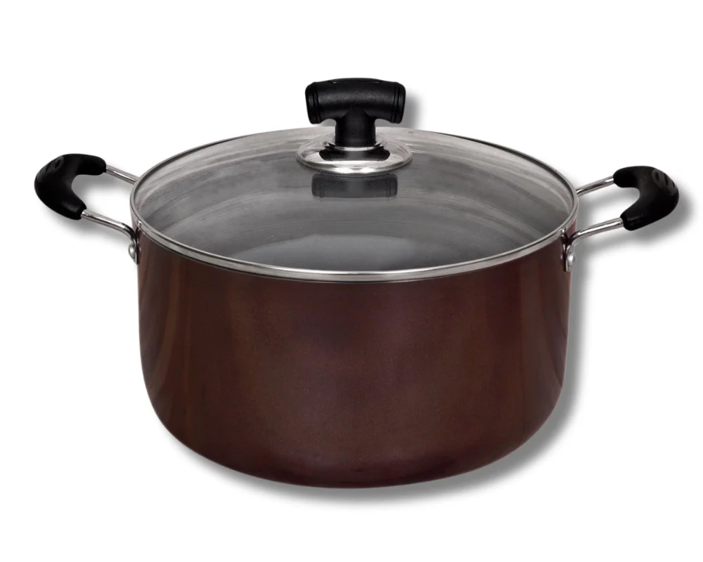 Non Stick Casserole With Glass Lid 22.5cm