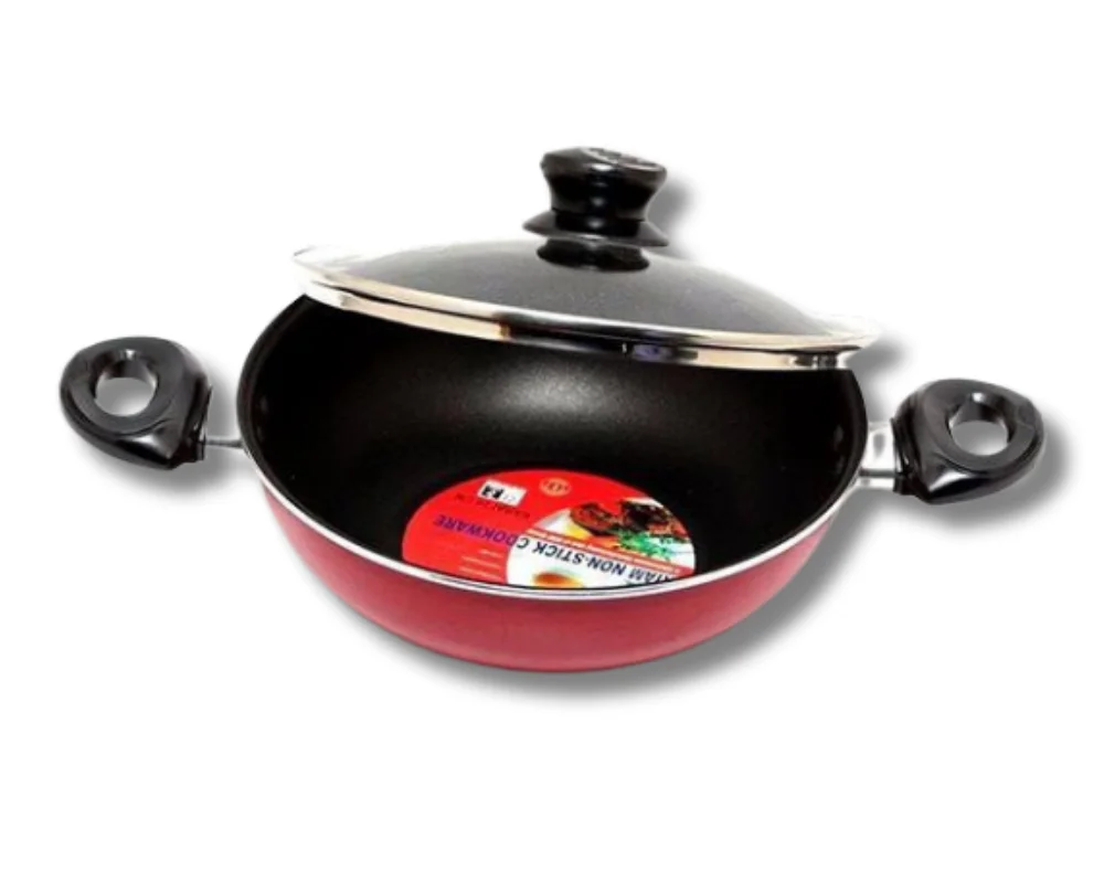 Non Stick Karai With Glass Lid 28.5cm